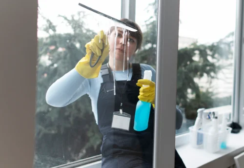 Nettoyage de vitres intérieures et extérieures à Manzat